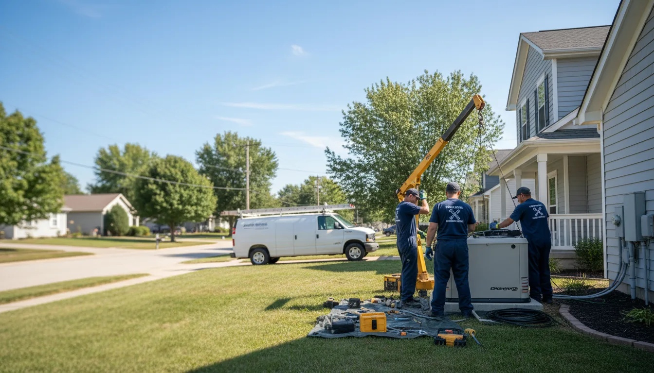 Generator Installation in Spottsville, KY near me